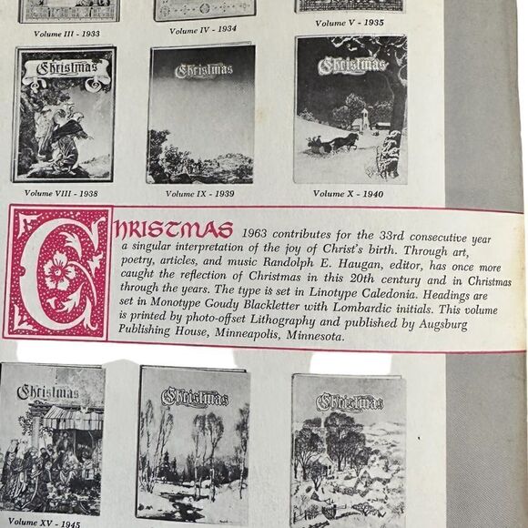 Vintage American Annual of Christmas Literature and Art - Picture 12 of 13